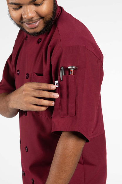 Delray Pro Vent Chef Coat #0421