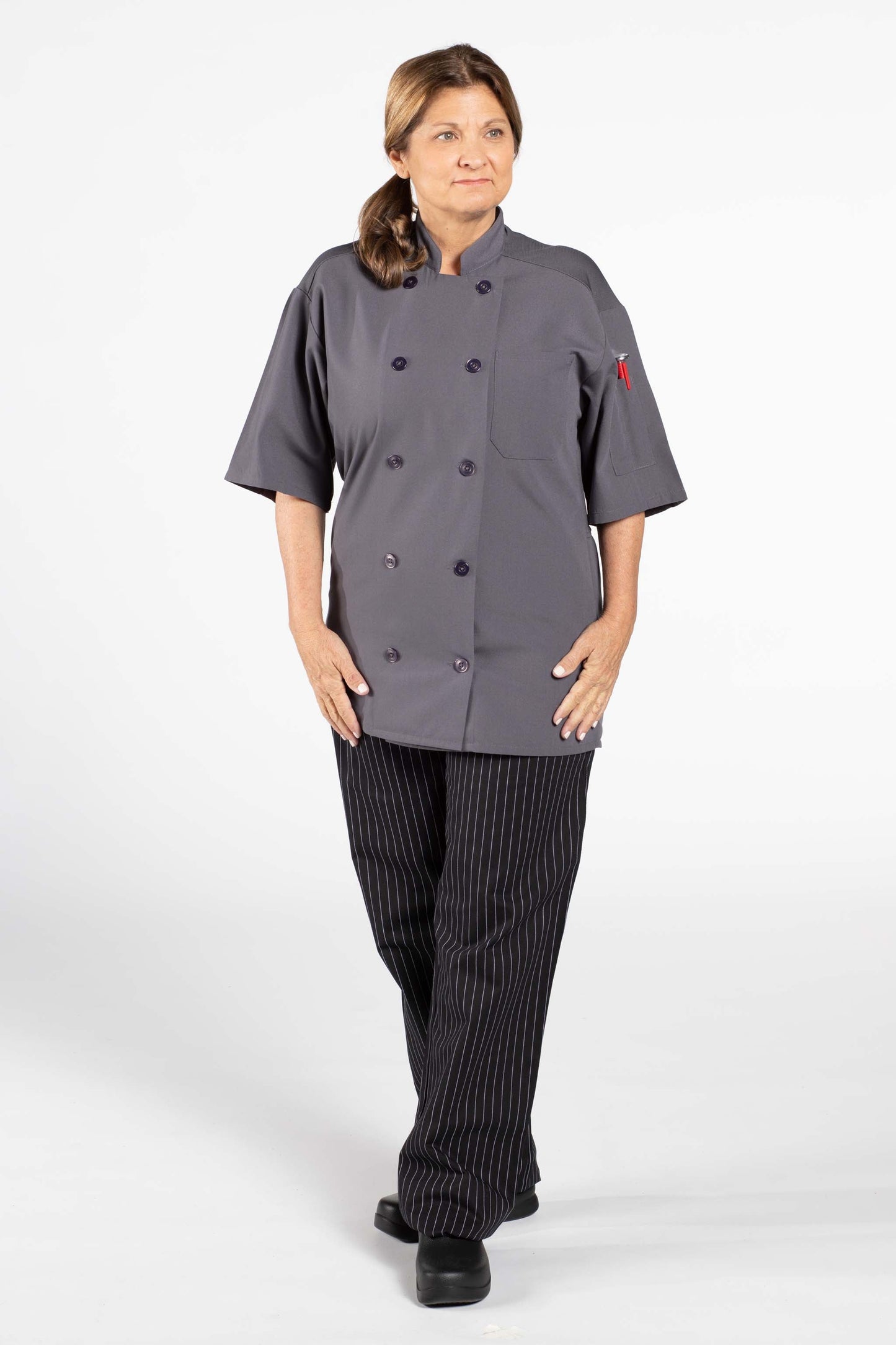 Lettuce Entertain You Delray Pro Vent Chef Coat #0421LEY