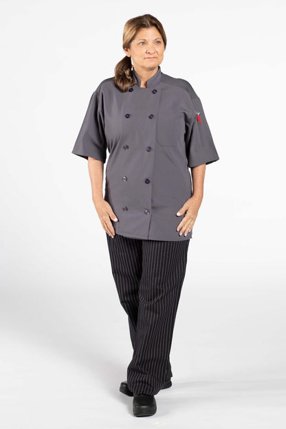 Delray Pro Vent Chef Coat #0421