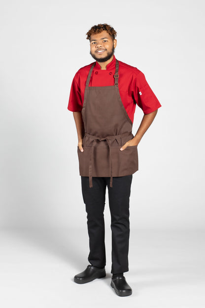 Adjustable Pocket Bib Apron #3011