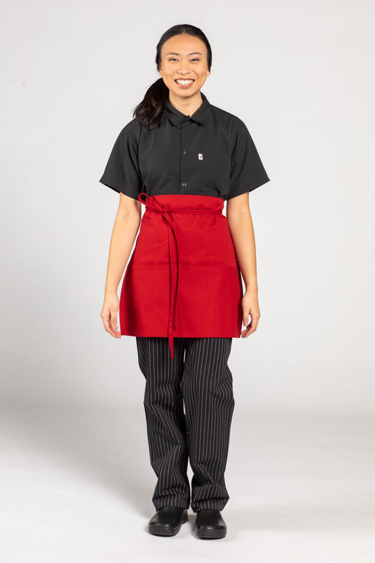 Three Pocket Half Waist Apron #3060WS