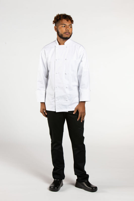 Classic Knot Chef Coat Cotton #0403C